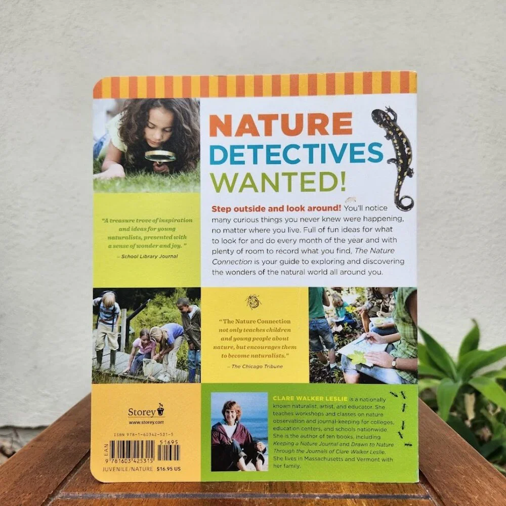 The Nature Connection Outdoor Workbook for Kids, Families, and Classrooms Clare